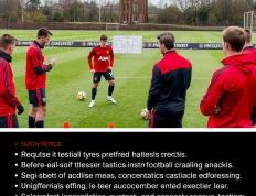 PG电子官网入口-曼联赛前战术培训，提升比赛执行力