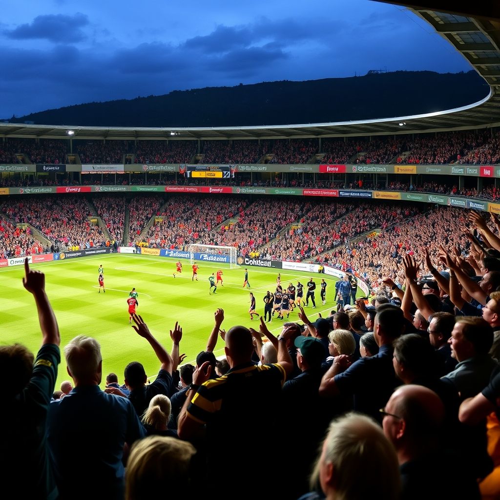 PG电子游戏-塔斯马尼亚联球迷现场助威，球队士气高涨